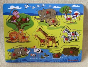 461. Puzzle Safari animals